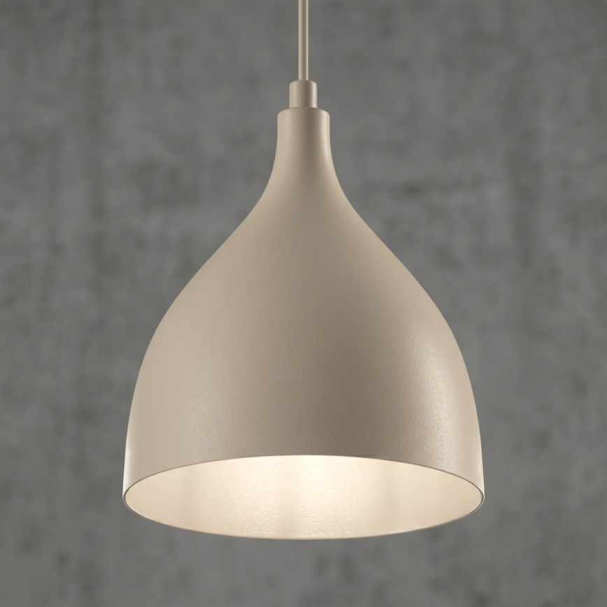 Hanglamp aan snoer NOAK CLASSIC 1xE27/15W/230V beige