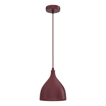 Hanglamp aan snoer NOAK CLASSIC 1xE27/15W/230V bordeaux