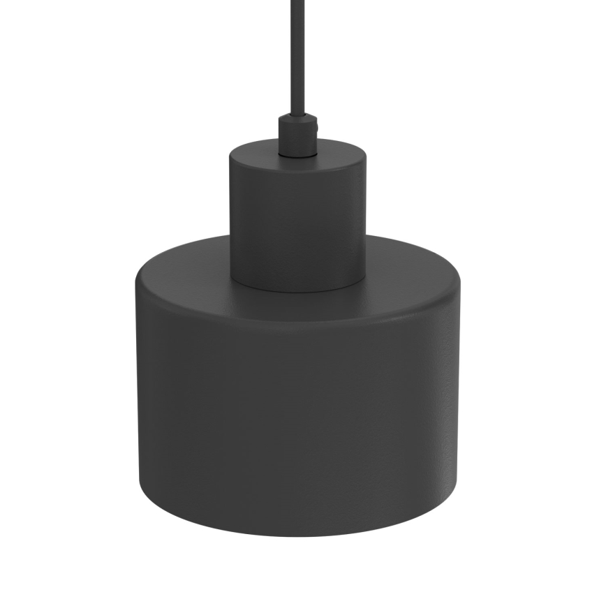 Hanglamp aan snoer PARKLA 1xE27/15W/230V zwart