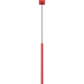 Hanglamp aan snoer PASTELO 1xG9/8W/230V rood