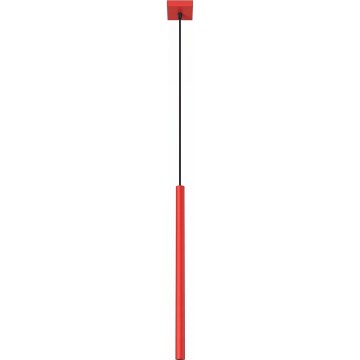 Hanglamp aan snoer PASTELO 1xG9/8W/230V rood