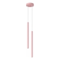 Hanglamp aan snoer PASTELO 2xG9/8W/230V roze