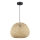 Hanglamp aan snoer PETRA 1xE27/15W/230V bamboe