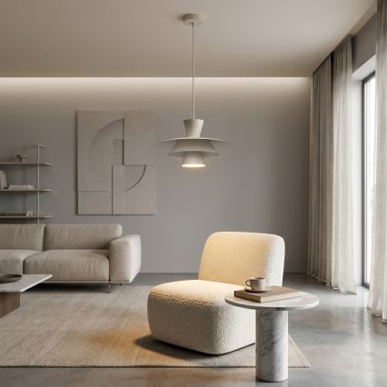Hanglamp aan snoer PLATO 1xE27/15W/230V beige