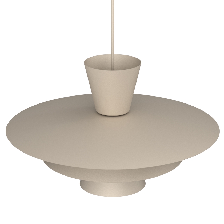 Hanglamp aan snoer PLATO 1xE27/15W/230V beige