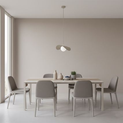 Hanglamp aan snoer RITUAL 1xG9/8W/230V beige