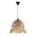 Hanglamp aan snoer RUYO 1xE27/40W/230V bruin
