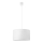 Hanglamp aan snoer SIRJA PLISADO 1xE27/15W/230V Ø 35 cm wit