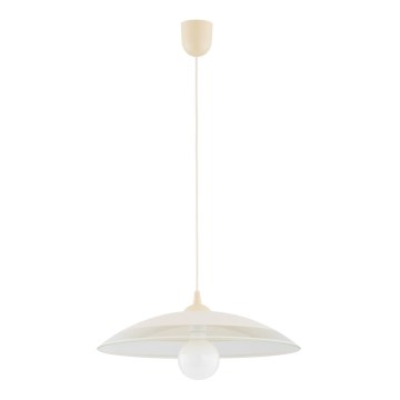Hanglamp aan snoer SOTI 1xE27/15W/230V crème
