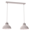 Hanglamp aan snoer SVEN 2xE27/15W/230V crème