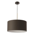 Hanglamp aan snoer VANTI 1xE27/40W/230V bruin