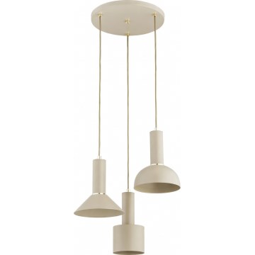 Hanglamp aan snoer VANTI 3xE27/15W/230V beige