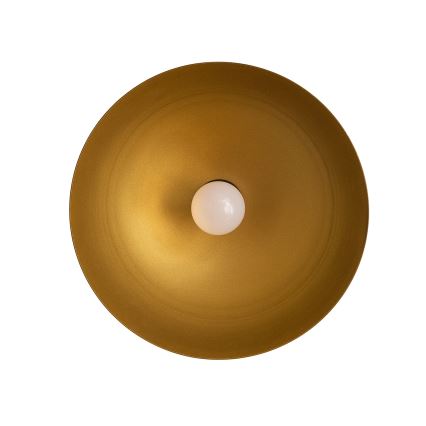 Hanglamp aan snoer VESPER 1xE27/15W/230 Ø 30 cm zwart/goud