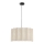 Hanglamp aan snoer WAVY 1xE27/14W/230V beige