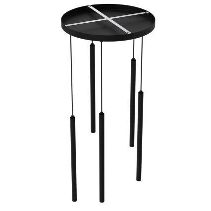 Hanglamp aan snoer YORU 8xG9/8W/230V zwart