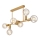 Hanglamp aan staaf ASTRID 6xE27/60W/230V goudkleurig