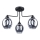 Hanglamp aan staaf FILLAN 3xE27/60W/230V zwart