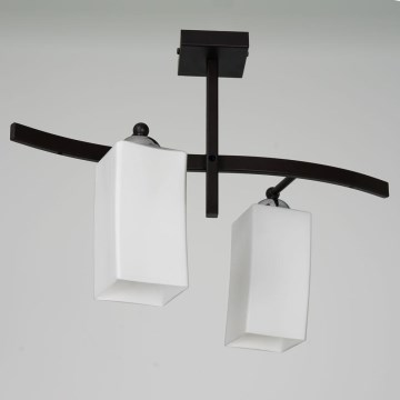 Hanglamp aan stang 2xE14/15W/230V