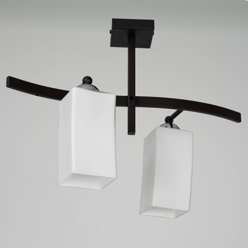 Hanglamp aan stang 2xE14/15W/230V