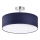 Hanglamp aan stang RONDO 4xE27/15W/230V Ø 40 cm blauw