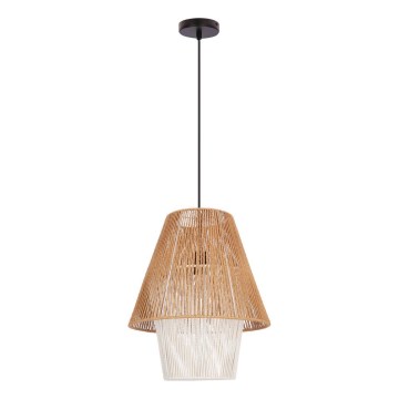 Hanglamp AFRICA 1xE27/40W/230V diameter 40 cm bruin/room