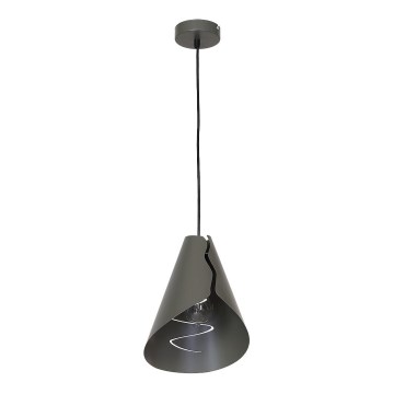 Hanglamp ALANA 1 1xE27/60W grijs