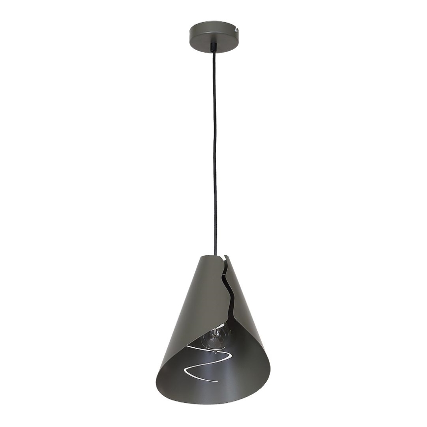 Hanglamp ALANA 1 1xE27/60W grijs