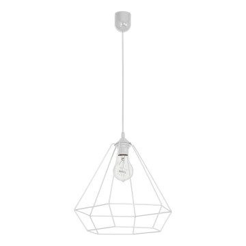 Hanglamp ALMA 1xE27/60W/230V wit