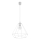 Hanglamp ALMA 1xE27/60W/230V wit