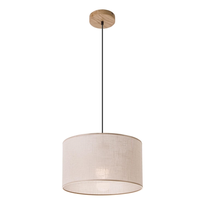 Hanglamp aan kabel ANTONIO 1xE27/60W/230V eiken