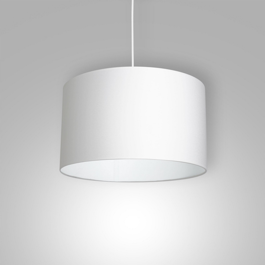 Hanglamp aan kabel ARDEN 1xE27/60W/230V Ø 40 cm wit