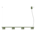 Hanglamp AURA met kabel 4xGX53/10W/230V groen