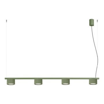 Hanglamp AURA met kabel 4xGX53/10W/230V groen