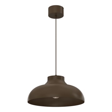 Hanglamp BASCA aan snoer 1xE27/15W/230V bruin