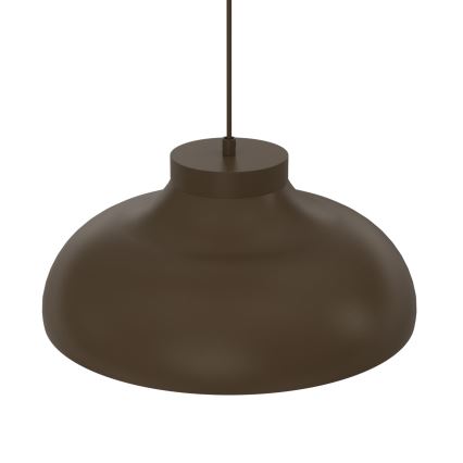 Hanglamp BASCA aan snoer 1xE27/15W/230V bruin