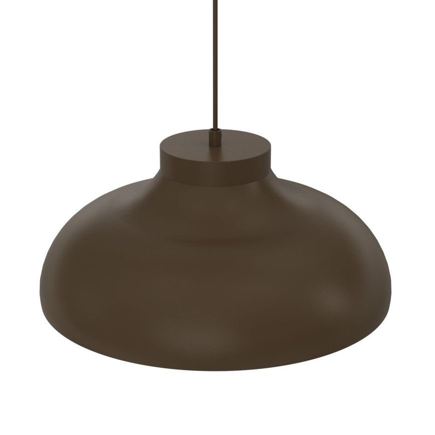 Hanglamp BASCA aan snoer 1xE27/15W/230V bruin