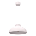 Hanglamp BASCA met snoer 1xE27/15W/230V crème