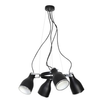 Hanglamp BJORN 4xE27/60W/230V