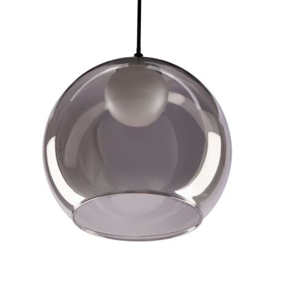 Hanglamp BRIN 1xG9/15W/230V rookzwart
