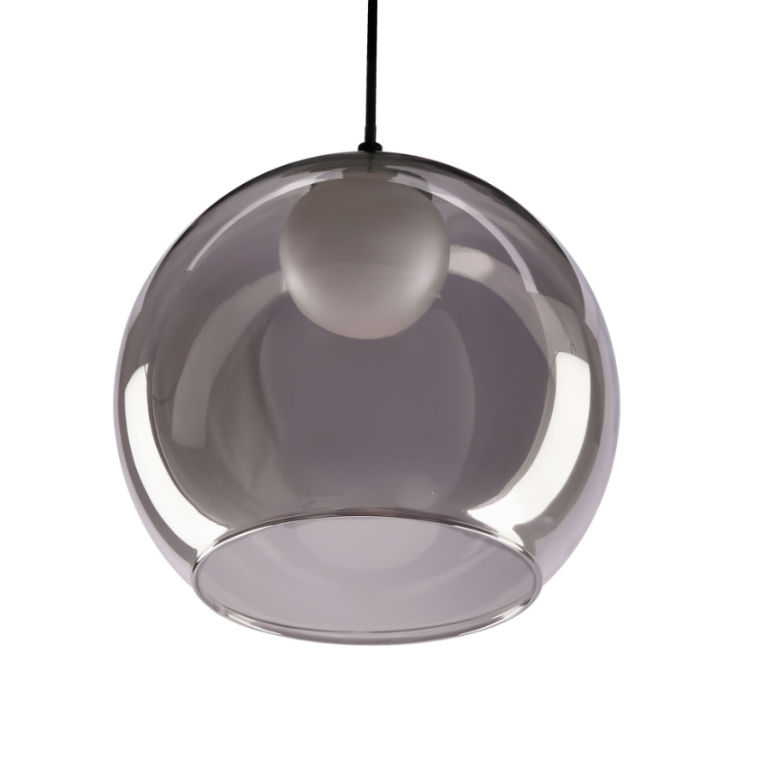 Hanglamp BRIN 1xG9/15W/230V rookzwart