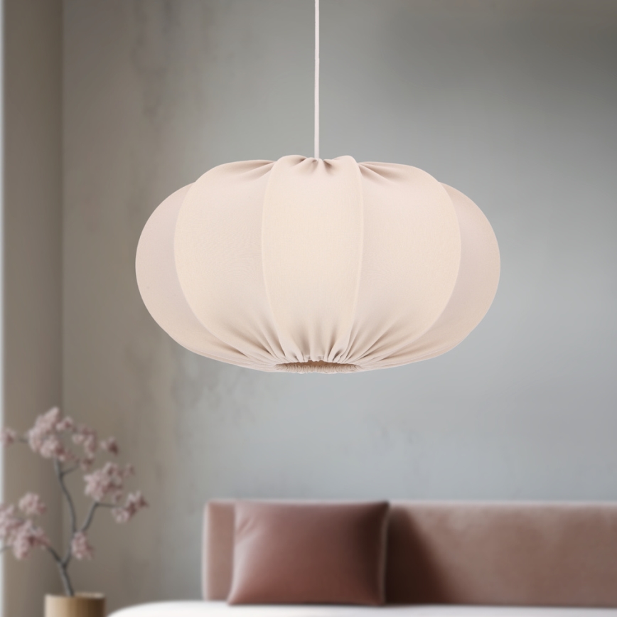 Hanglamp CAFEE 1xE27/40W/230V 52 cm beige