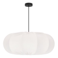 Hanglamp CAFEE 1xE27/40W/230V met een diameter van 52 cm wit