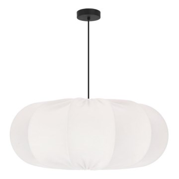 Hanglamp CAFEE 1xE27/40W/230V met een diameter van 52 cm wit