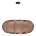 Hanglamp CAFEE 1xE27/40W/230V Ø 52 cm bruin