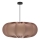 Hanglamp CAFEE 1xE27/40W/230V Ø 52 cm bruin