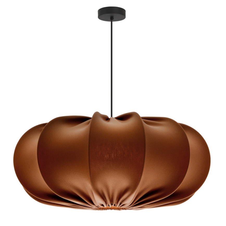 Hanglamp CAFEE 1xE27/40W/230V Ø 52 cm bruin