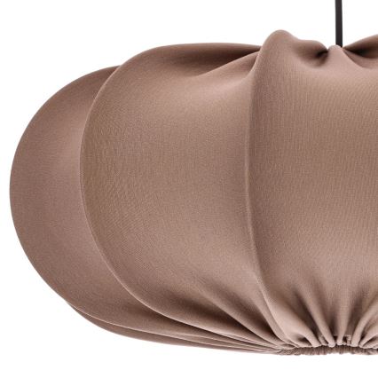 Hanglamp CAFEE 1xE27/40W/230V Ø 52 cm bruin