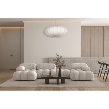 Hanglamp CAFEE 1xE27/40W/230V Ø 66 cm wit