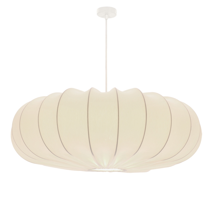 Hanglamp CAFEE 1xE27/40W/230V Ø 66 cm wit