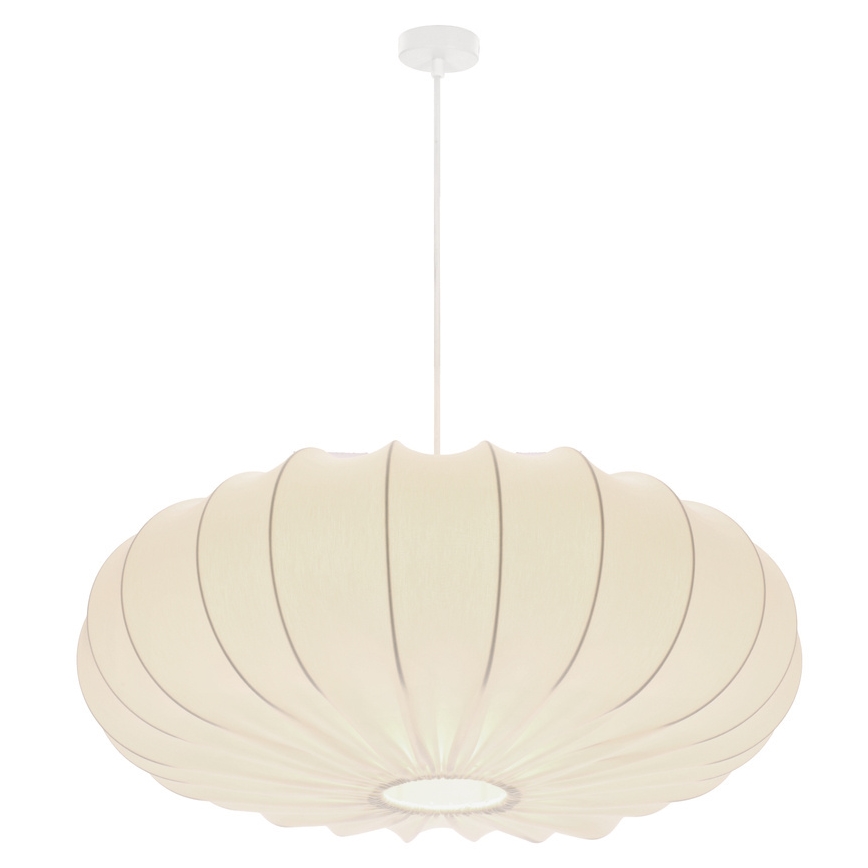 Hanglamp CAFEE 1xE27/40W/230V Ø 66 cm wit
